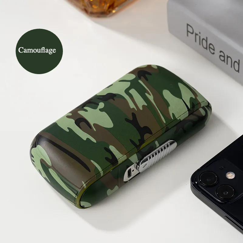Puffdock, camouflage, lighter, pre roll holder, blunt holder, electric lighter, cigarette case, cigarette lighter