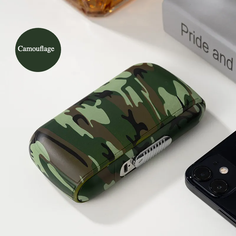 Puffdock,  camouflage, lighter, pre roll holder, blunt holder, electric lighter, cigarette case, cigarette lighter